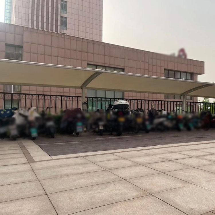 邢台膜结构电动车棚